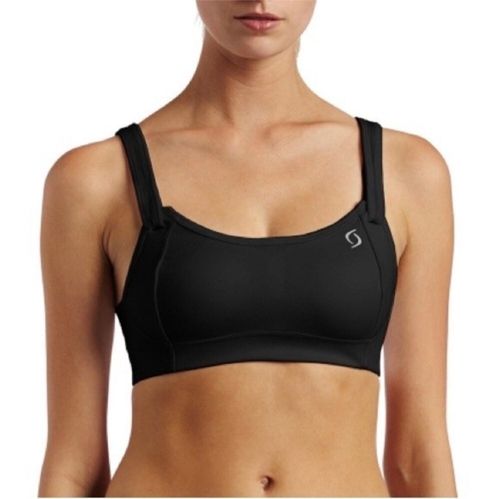 Brooks Fiona Black Sports Bra 32DD